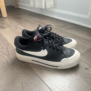 Nike Court Legacy platform sneakers